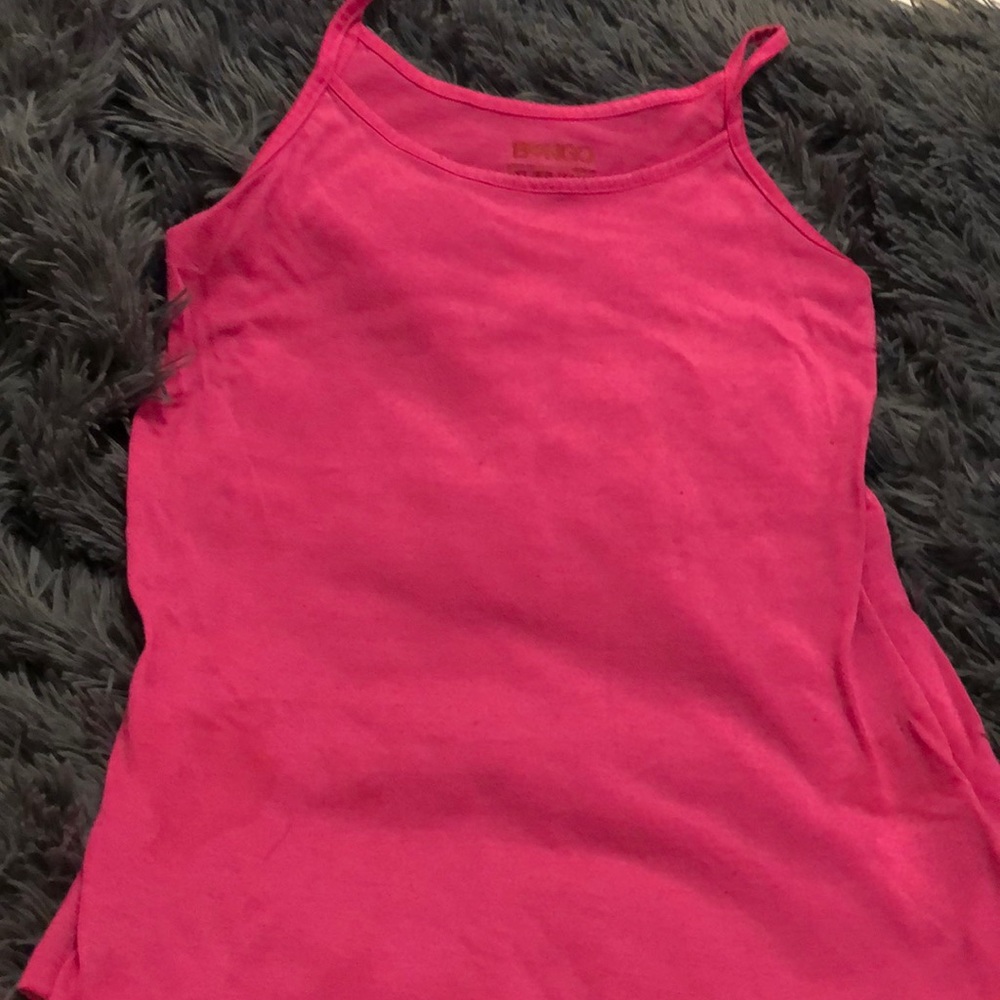 Pink tank top